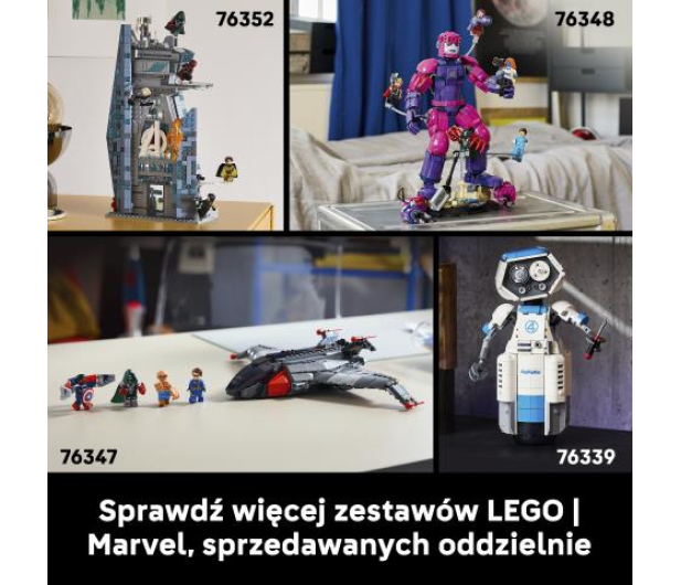 LEGO Marvel 76345 Popiersie Doktora Dooma - 1577951 - zdjęcie 5